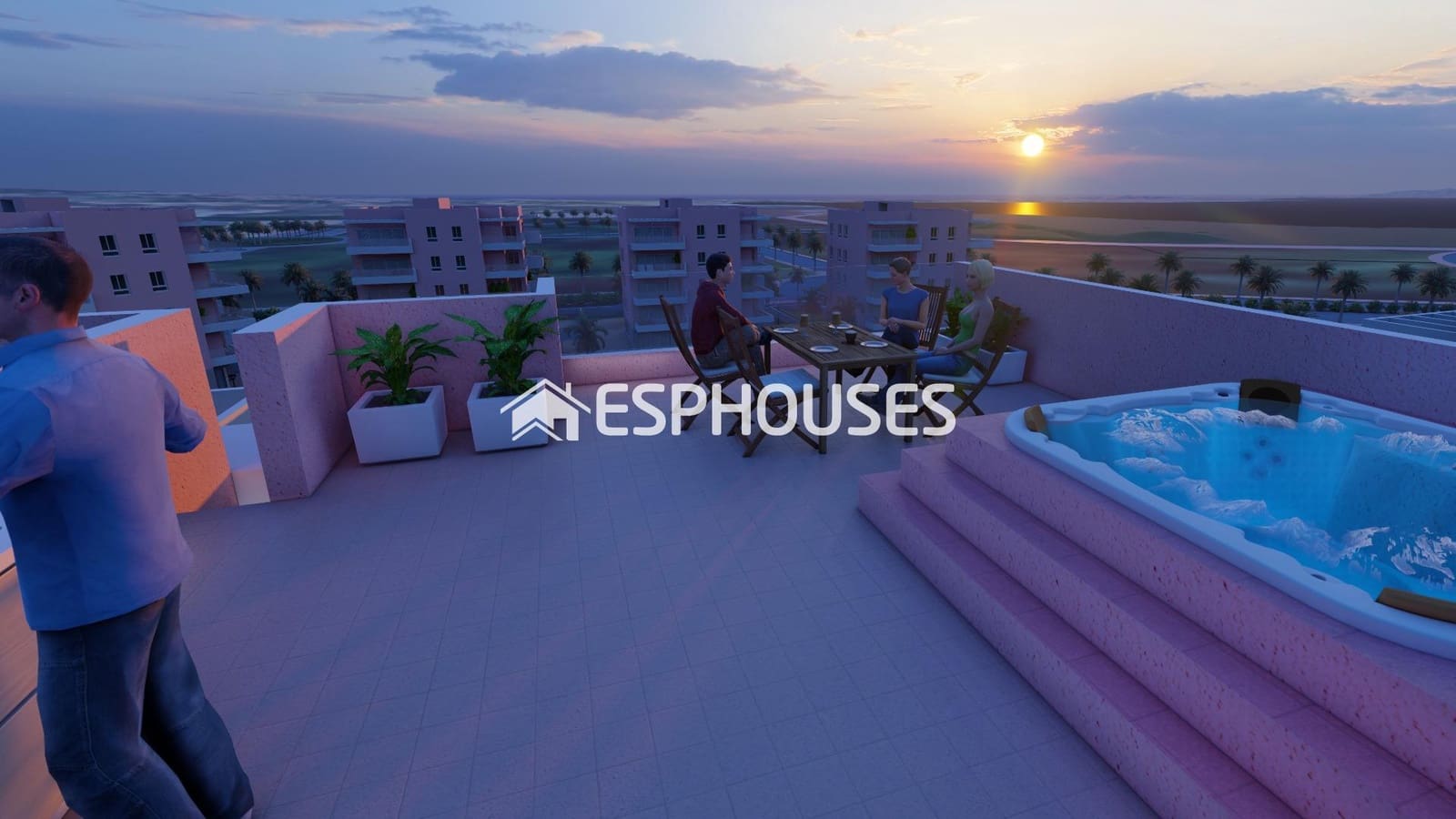 3 sovrum Lägenhet till salu i Guardamar del Segura med pool garage - 299 900 € (Ref: 9445075)