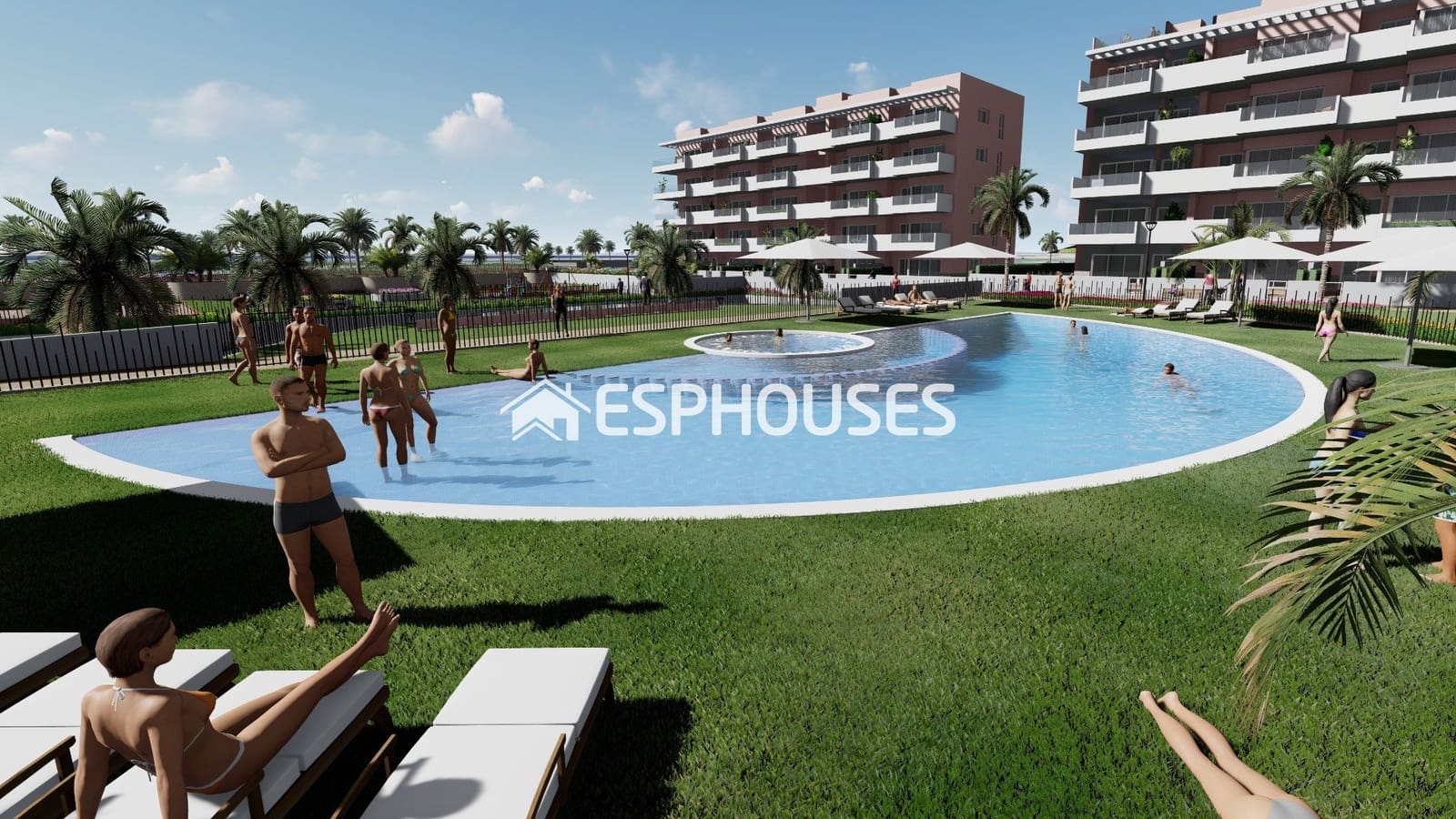 3 camera da letto Appartamento in vendita in El Raso con piscina - 344.900 € (Rif: 9445075)