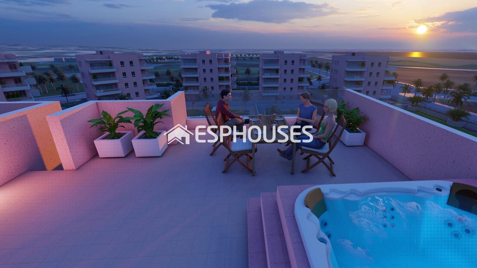 3 sovrum Lägenhet till salu i Guardamar del Segura med pool garage - 314 900 € (Ref: 9445079)