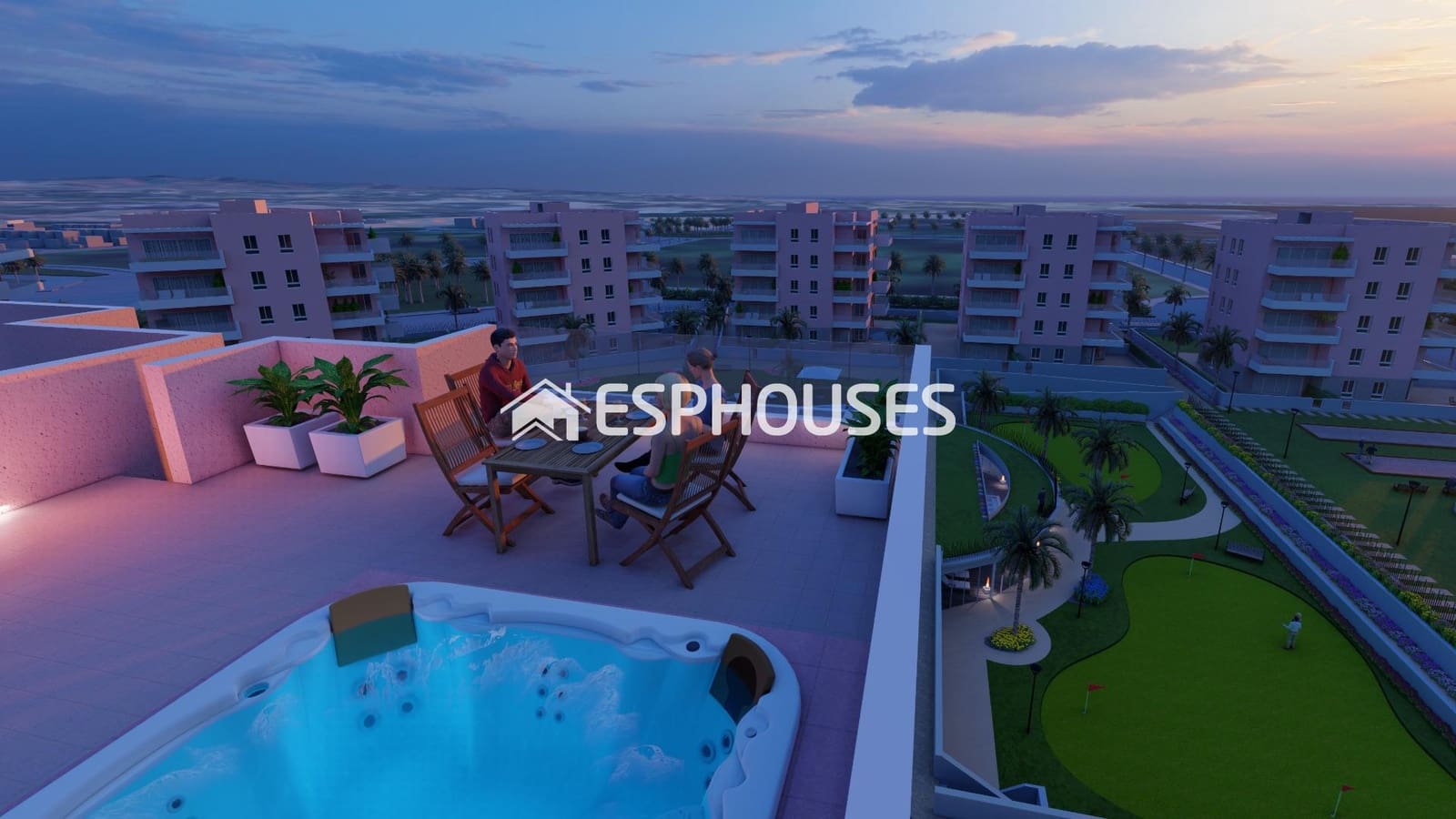 3 sovrum Lägenhet till salu i Guardamar del Segura med pool garage - 314 900 € (Ref: 9445079)