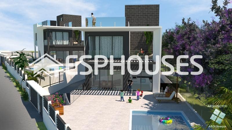 3 soveværelse Villa til salg i La Villajoyosa / Vila Joiosa med swimmingpool - € 885.000 (Ref: 9445084)