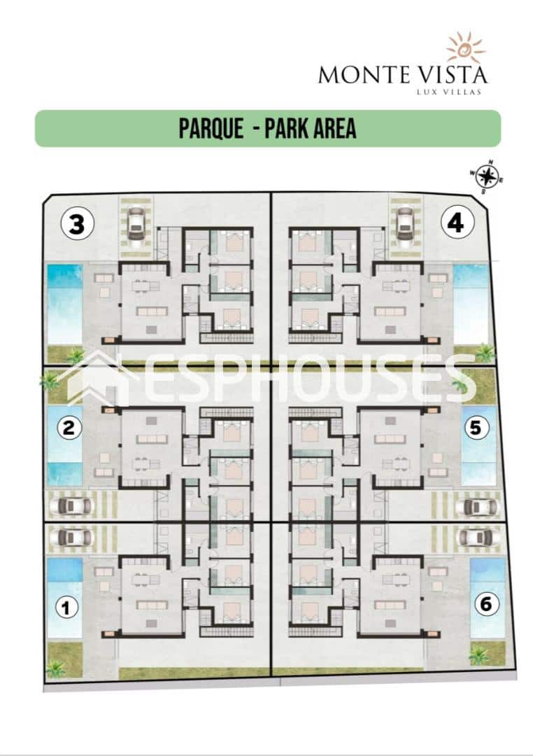 3 sovrum Villa till salu i San Pedro del Pinatar med pool garage - 419 950 € (Ref: 9445088)