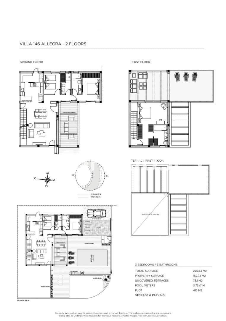 3 soveværelse Villa til salg i Ciudad Quesada med swimmingpool - € 884.450 (Ref: 9445089)