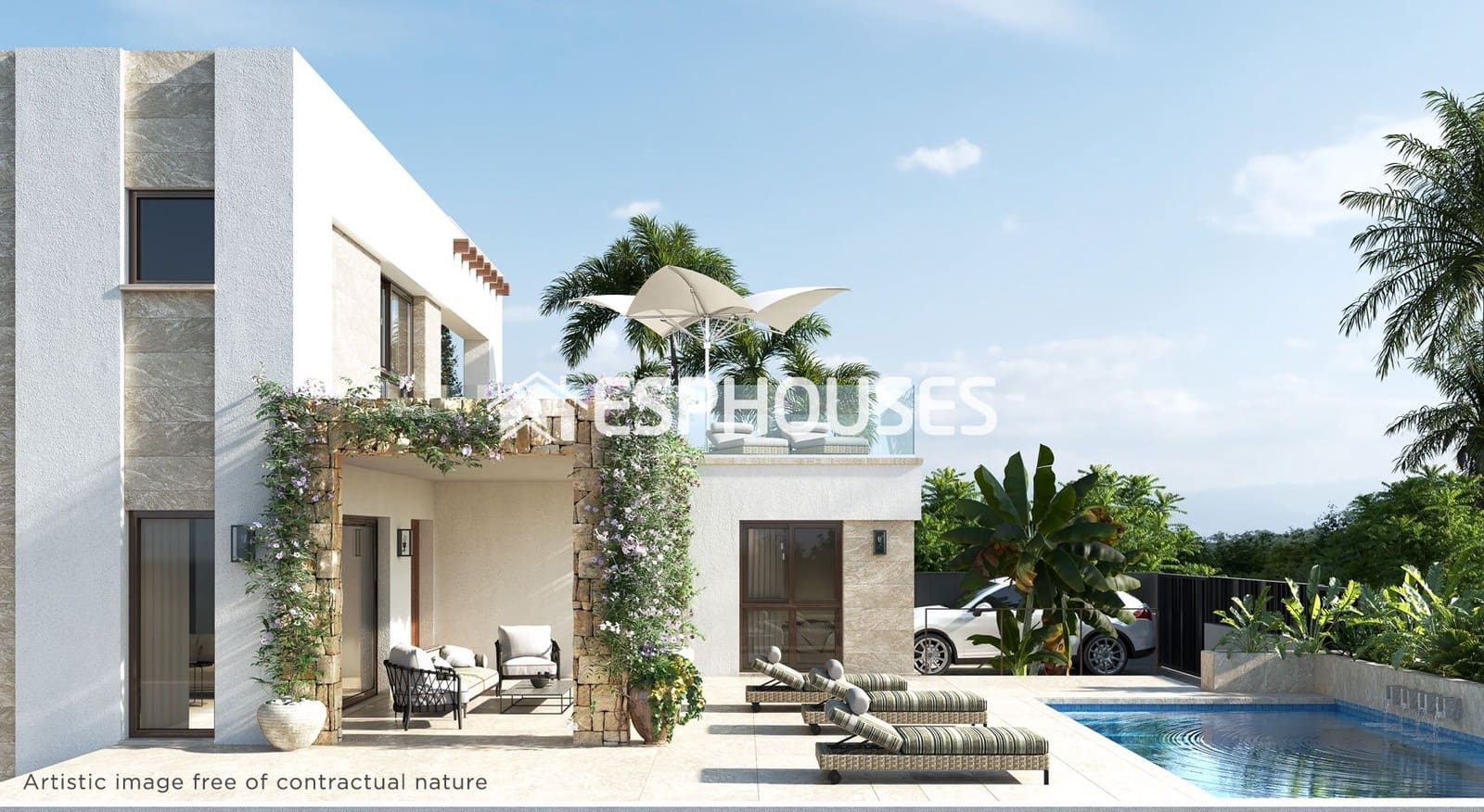 3 soveværelse Villa til salg i Ciudad Quesada med swimmingpool - € 884.450 (Ref: 9445089)