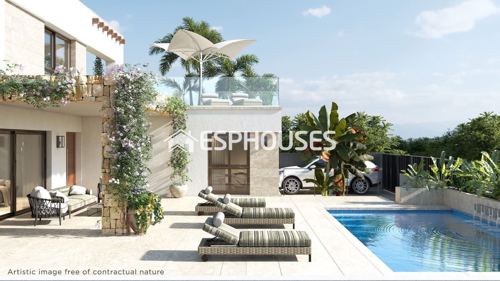 3 soveværelse Villa til salg i Ciudad Quesada med swimmingpool - € 884.450 (Ref: 9445089)