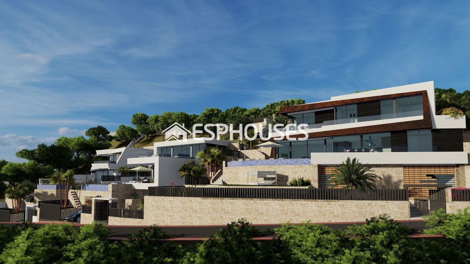 4 soverom Villa til salgs i Calpe / Calp med svømmebasseng garasje - € 1 690 000 (Ref: 9445091)