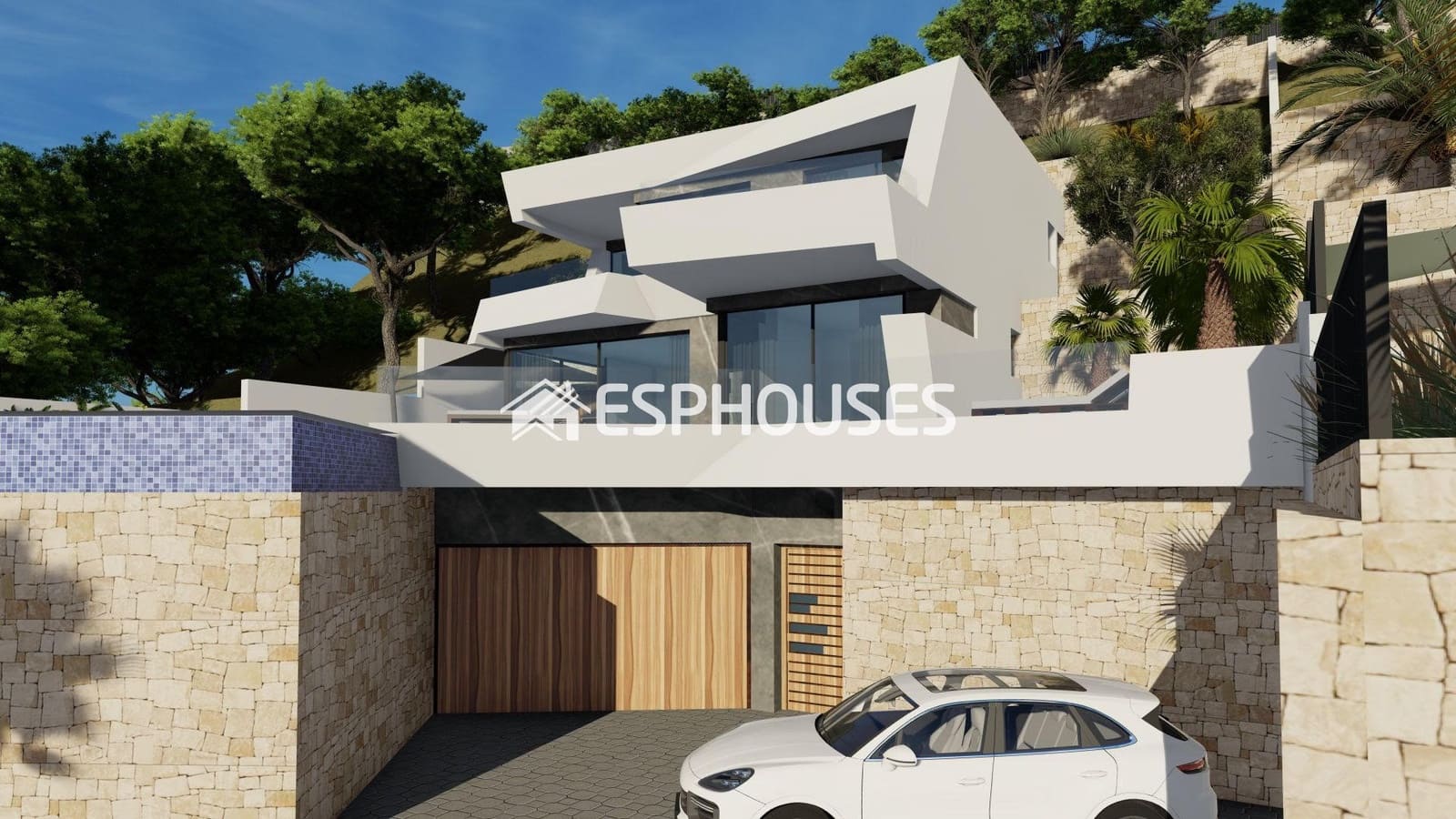 4 soverom Villa til salgs i Calpe / Calp med svømmebasseng garasje - € 1 690 000 (Ref: 9445091)