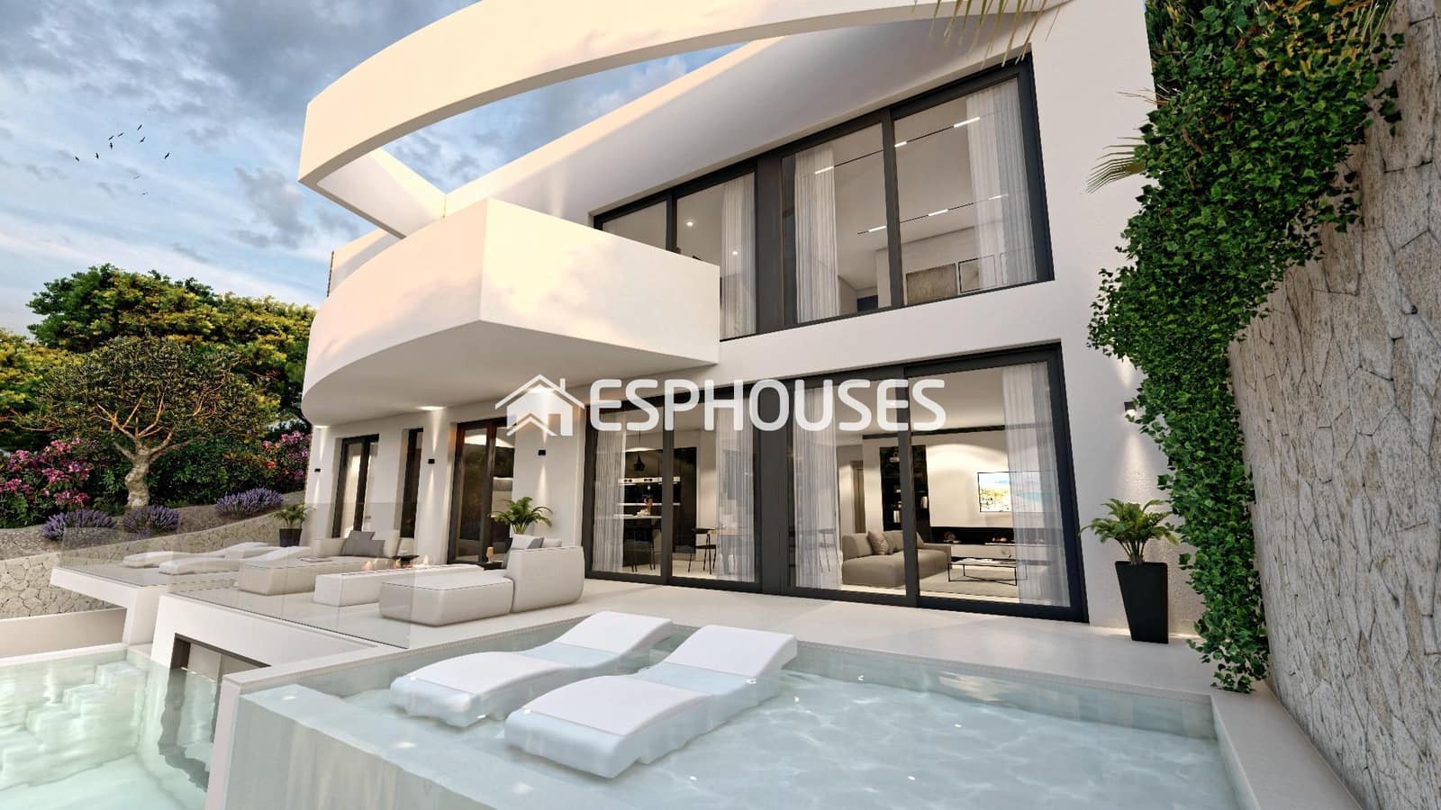 4 sovrum Villa till salu i Altea med pool garage - 1 900 000 € (Ref: 9445094)