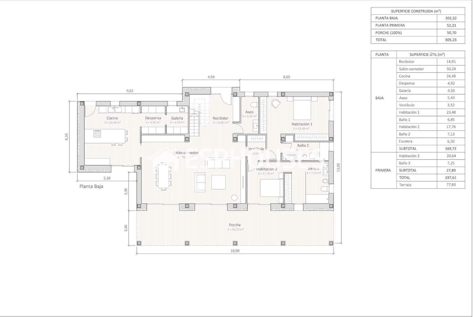 Chalet de 3 habitaciones en Benissa en venta con piscina garaje - 1.500.000 € (Ref: 9445097)