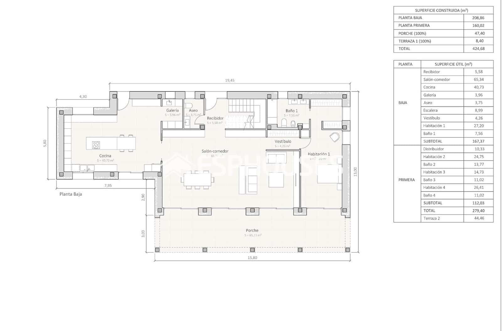 4 sovrum Villa till salu i Benissa med pool garage - 1 800 000 € (Ref: 9445098)