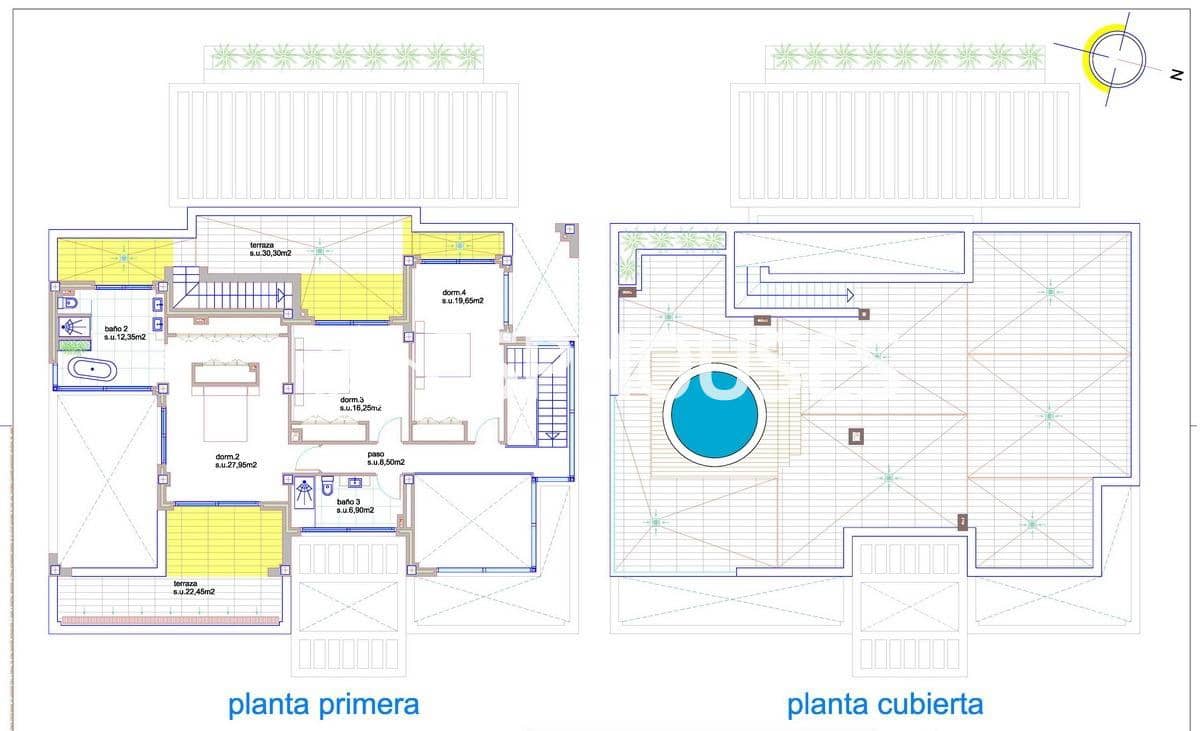 4 makuuhuone Huvila myytävänä paikassa Benissa mukana uima-altaan 
autotalli - 2 260 000 € (Ref: 9445106)