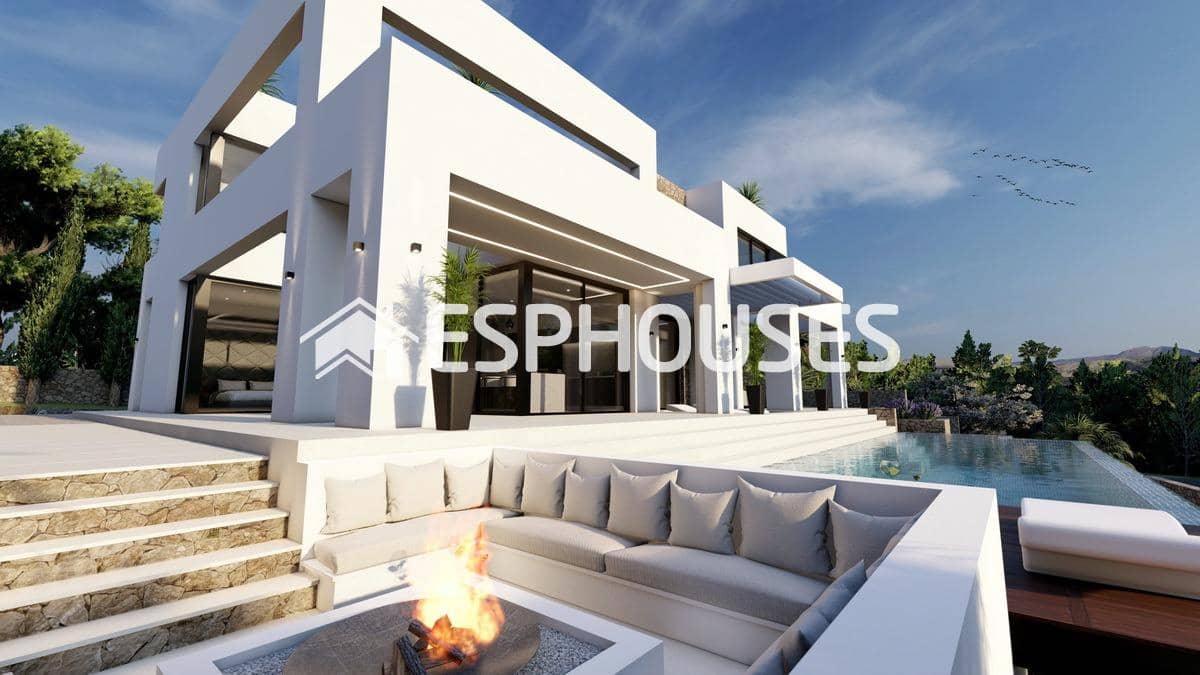 4 makuuhuone Huvila myytävänä paikassa Benissa mukana uima-altaan 
autotalli - 2 260 000 € (Ref: 9445106)