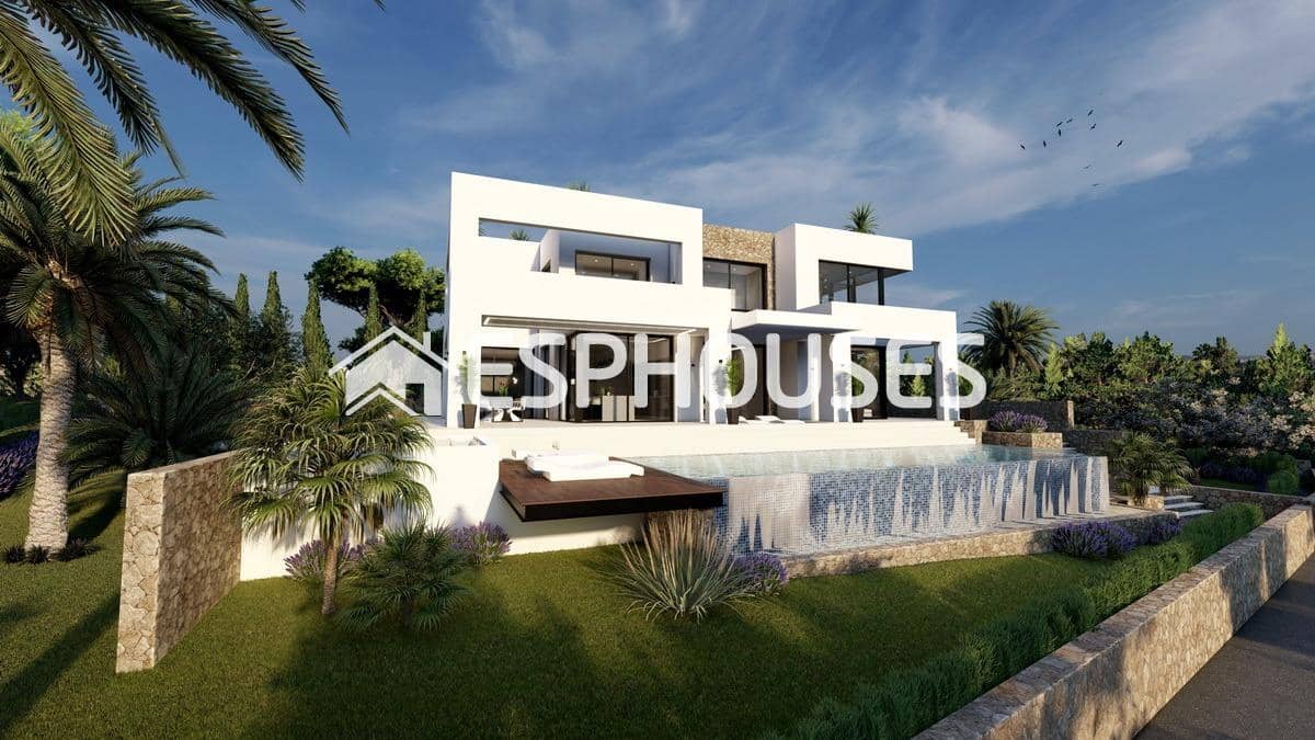 4 makuuhuone Huvila myytävänä paikassa Benissa mukana uima-altaan 
autotalli - 2 260 000 € (Ref: 9445106)