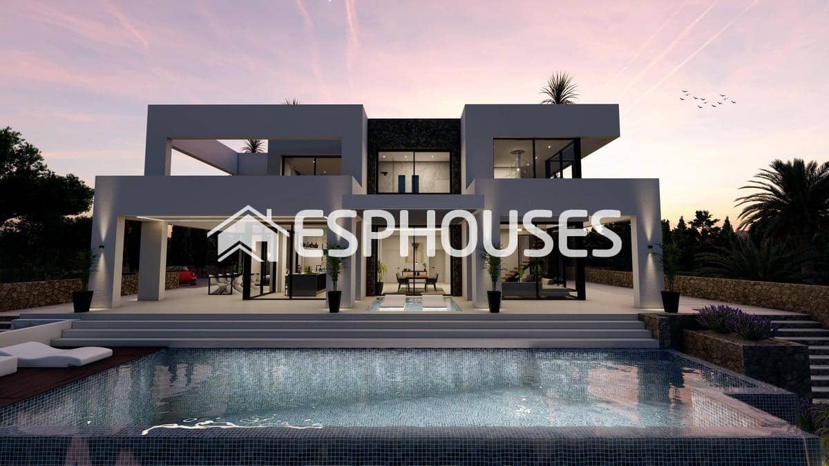 4 makuuhuone Huvila myytävänä paikassa Benissa mukana uima-altaan 
autotalli - 2 260 000 € (Ref: 9445106)