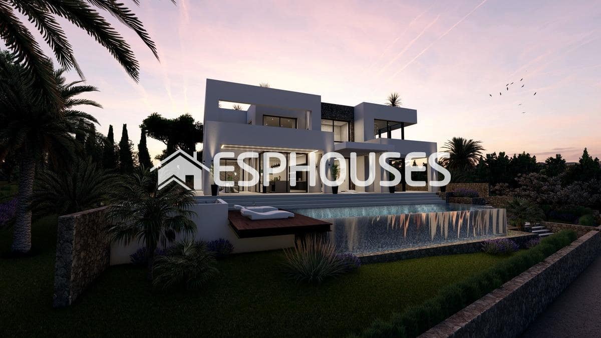 4 makuuhuone Huvila myytävänä paikassa Benissa mukana uima-altaan 
autotalli - 2 260 000 € (Ref: 9445106)