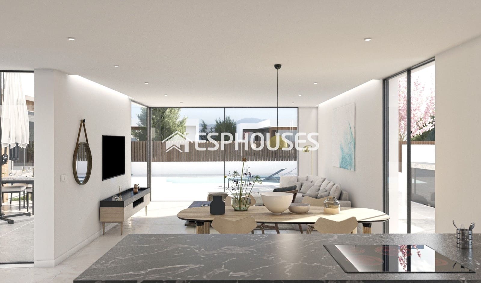 3 Zimmer Villa zu verkaufen in Banos y Mendigo mit Pool Garage - 469.900 € (Ref: 9445109)