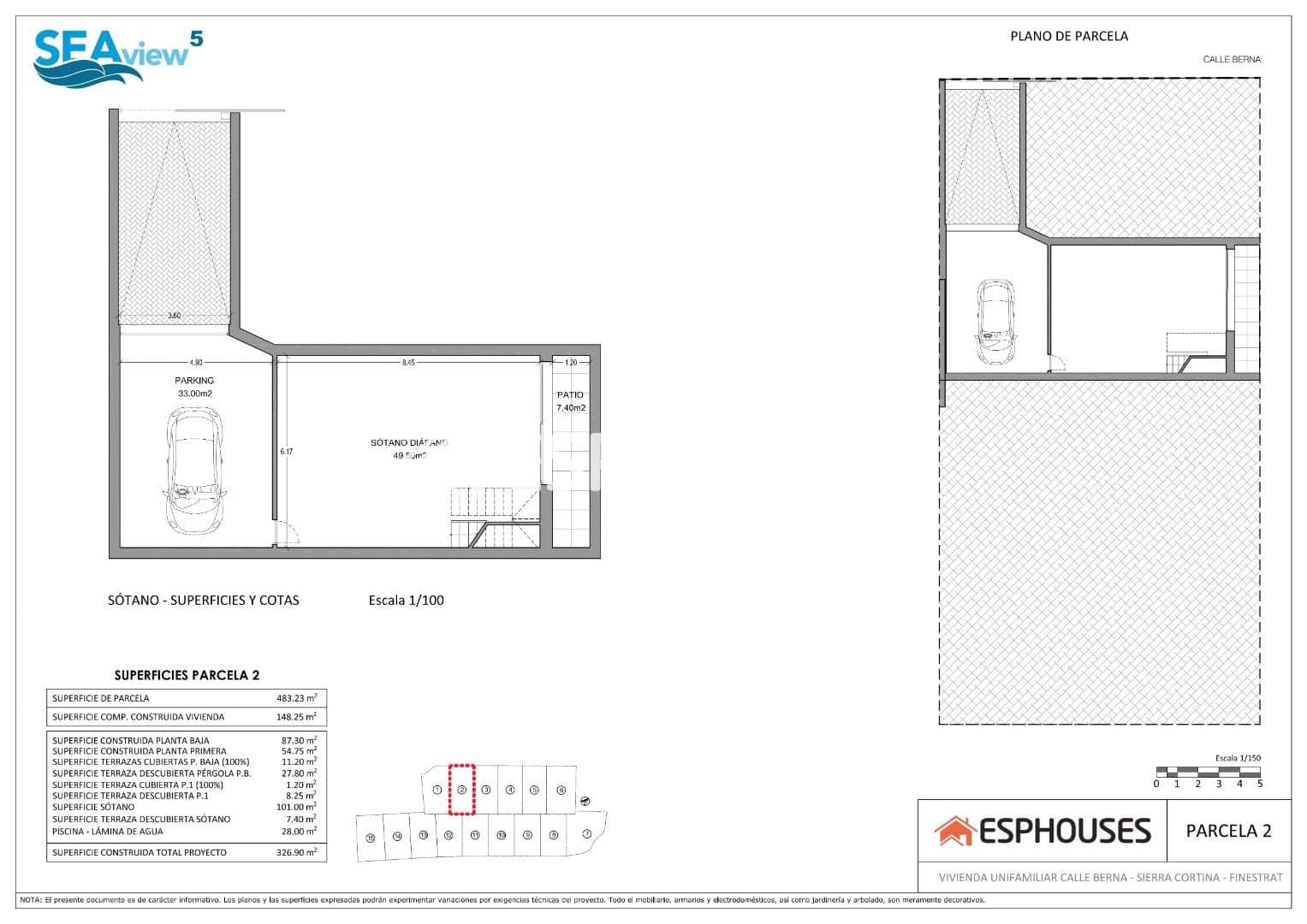 3 sovrum Villa till salu i Finestrat med pool garage - 1 195 000 € (Ref: 9445110)