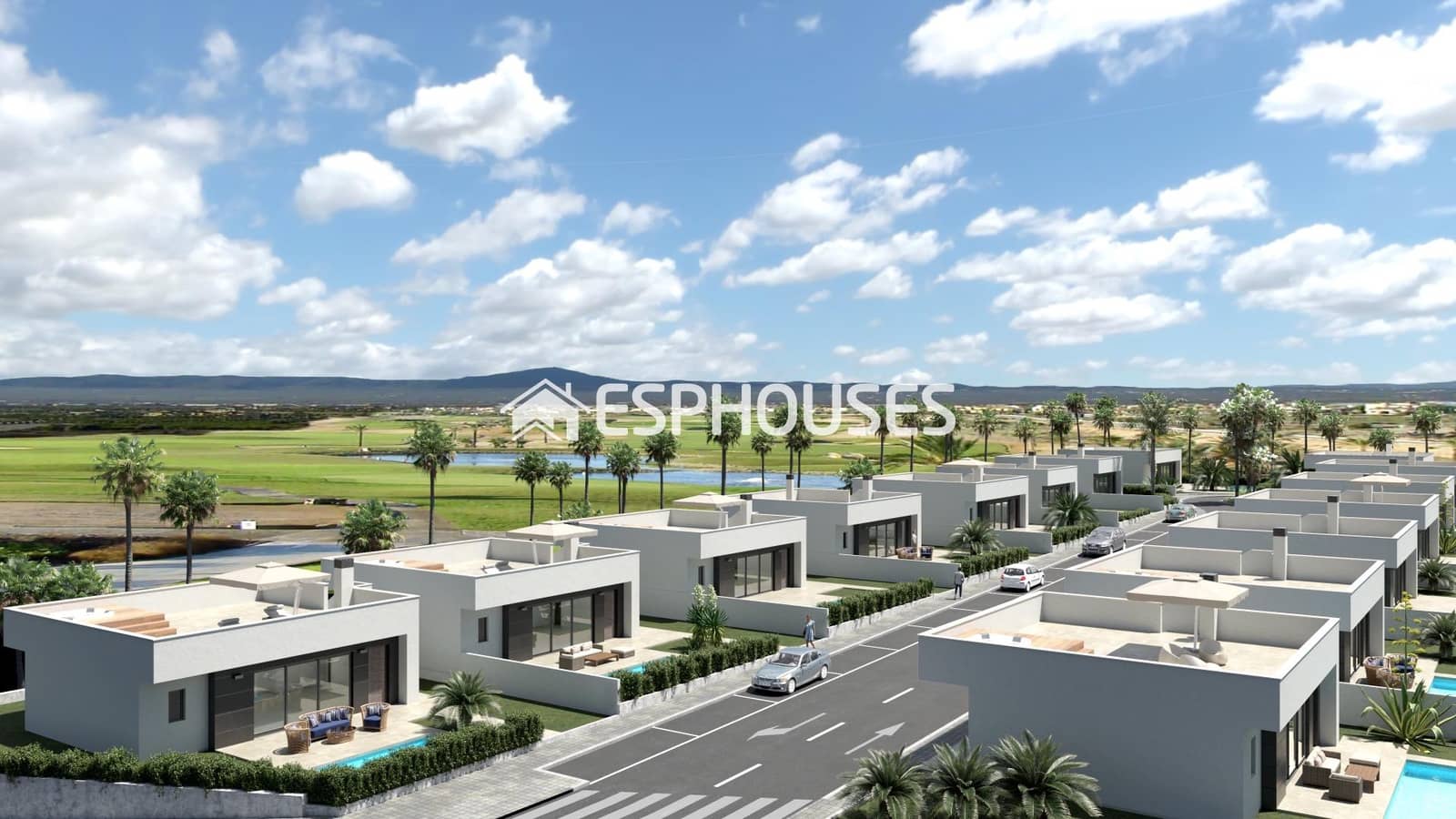 3 chambre Villa/Maison à vendre à Alhama de Murcia avec garage - 304 900 € (Ref: 9445118)