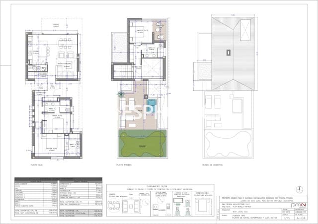 3 soverom Villa til salgs i Lomas de Cabo Roig - Los Dolses, Orihuela med svømmebasseng garasje - € 760 000 (Ref: 9445119)