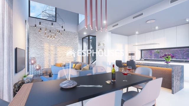 3 soverom Villa til salgs i Lomas de Cabo Roig - Los Dolses, Orihuela med svømmebasseng garasje - € 760 000 (Ref: 9445119)
