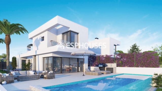 3 soverom Villa til salgs i Lomas de Cabo Roig - Los Dolses, Orihuela med svømmebasseng garasje - € 760 000 (Ref: 9445119)