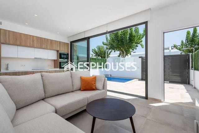 3 soverom Villa til salgs i Santiago de la Ribera, San Javier med svømmebasseng garasje - € 449 900 (Ref: 9445125)