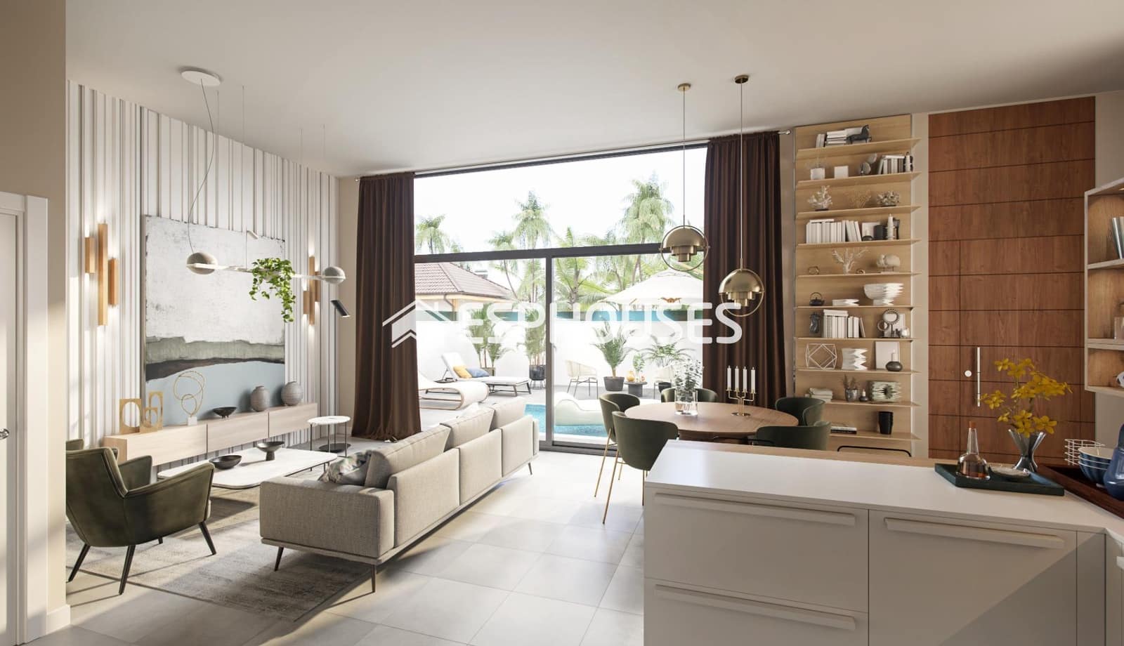 3 chambre Villa/Maison à vendre à Pilar de la Horadada avec piscine garage - 410 000 € (Ref: 9445126)