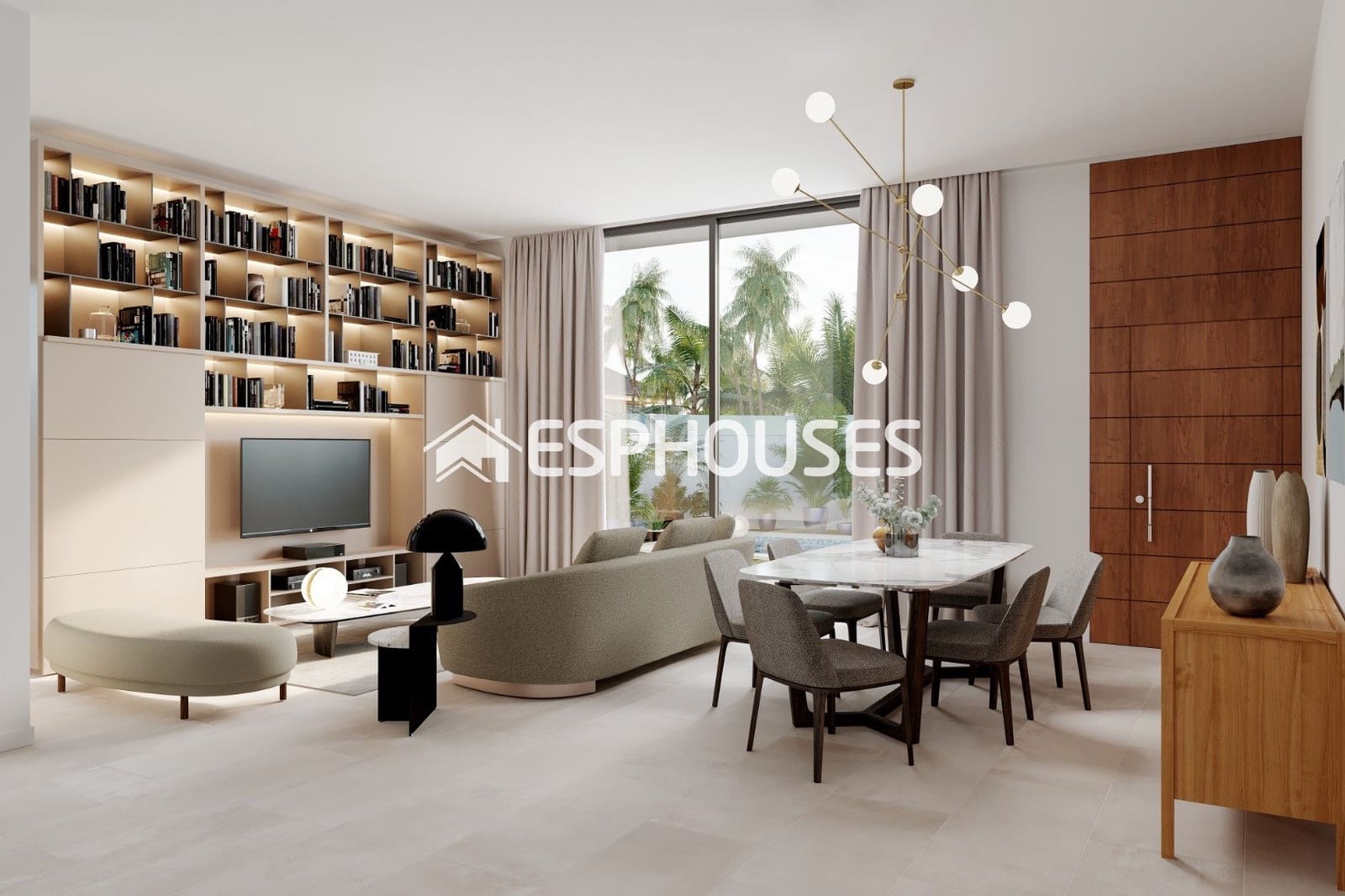 Chalet de 3 habitaciones en Pilar de la Horadada en venta con piscina - 410.000 € (Ref: 9445126)