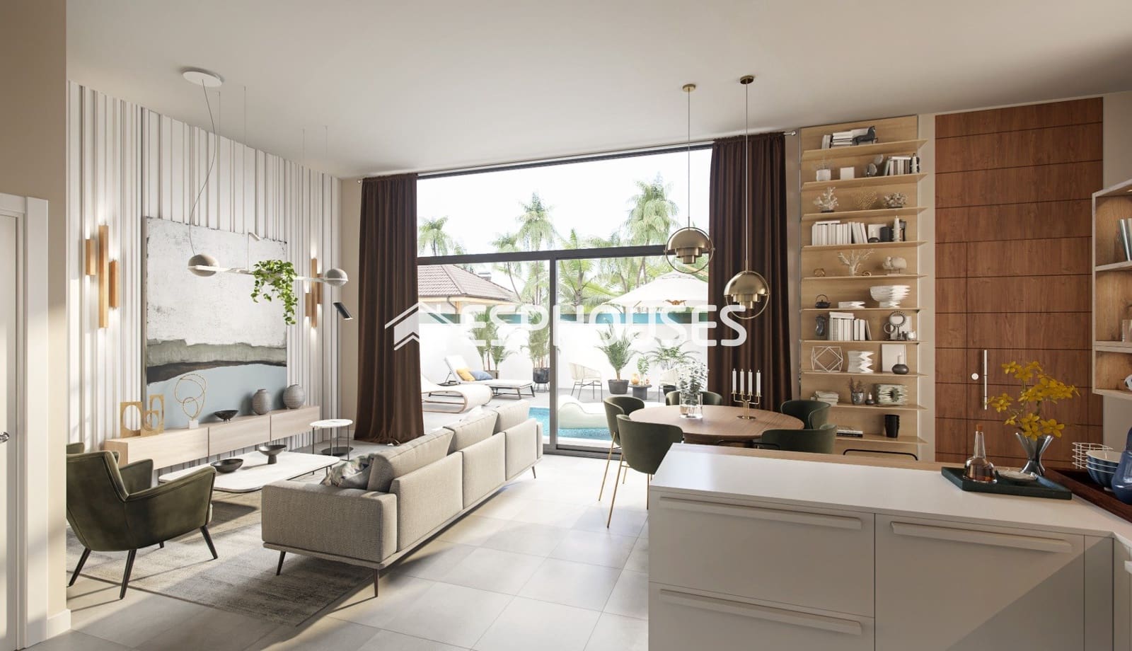 Chalet de 3 habitaciones en Pilar de la Horadada en venta con piscina - 410.000 € (Ref: 9445126)
