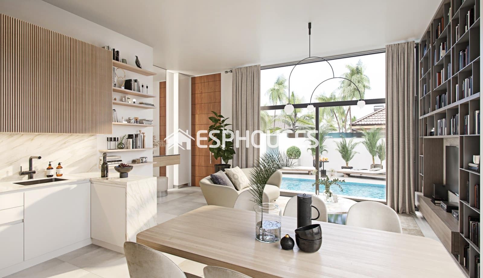 Chalet de 3 habitaciones en Pilar de la Horadada en venta con piscina - 410.000 € (Ref: 9445126)