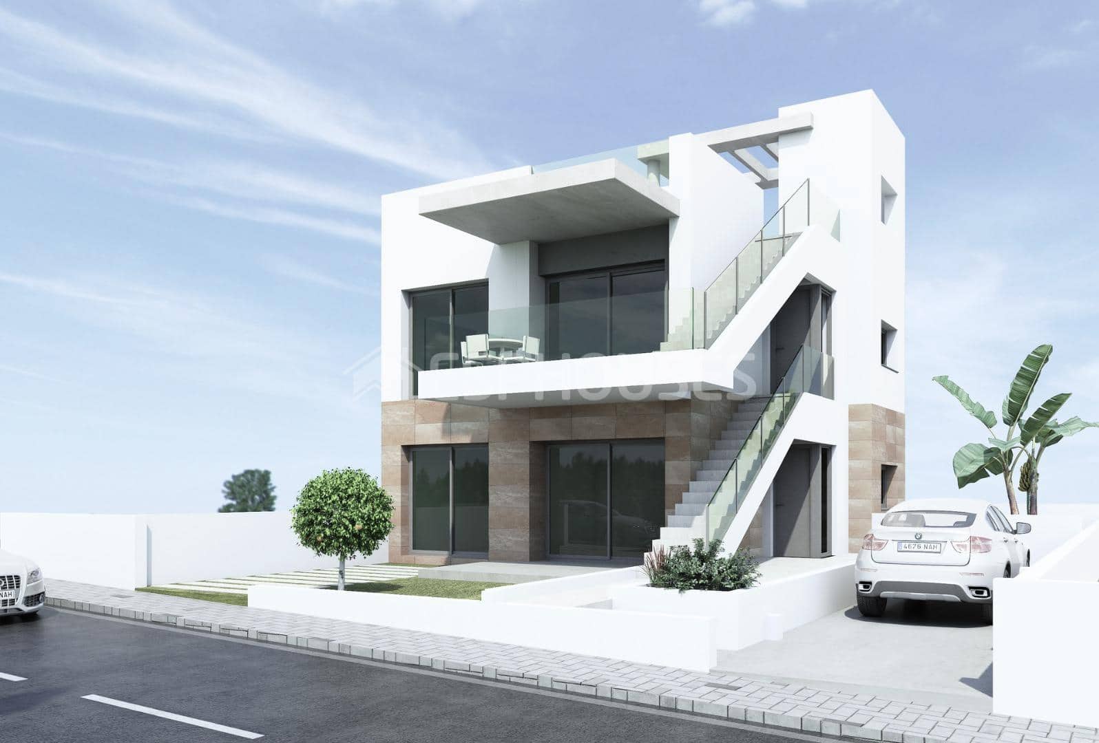 2 quarto Bungalow para venda em San Miguel de Salinas com piscina garagem - 375 000 € (Ref: 9445130)