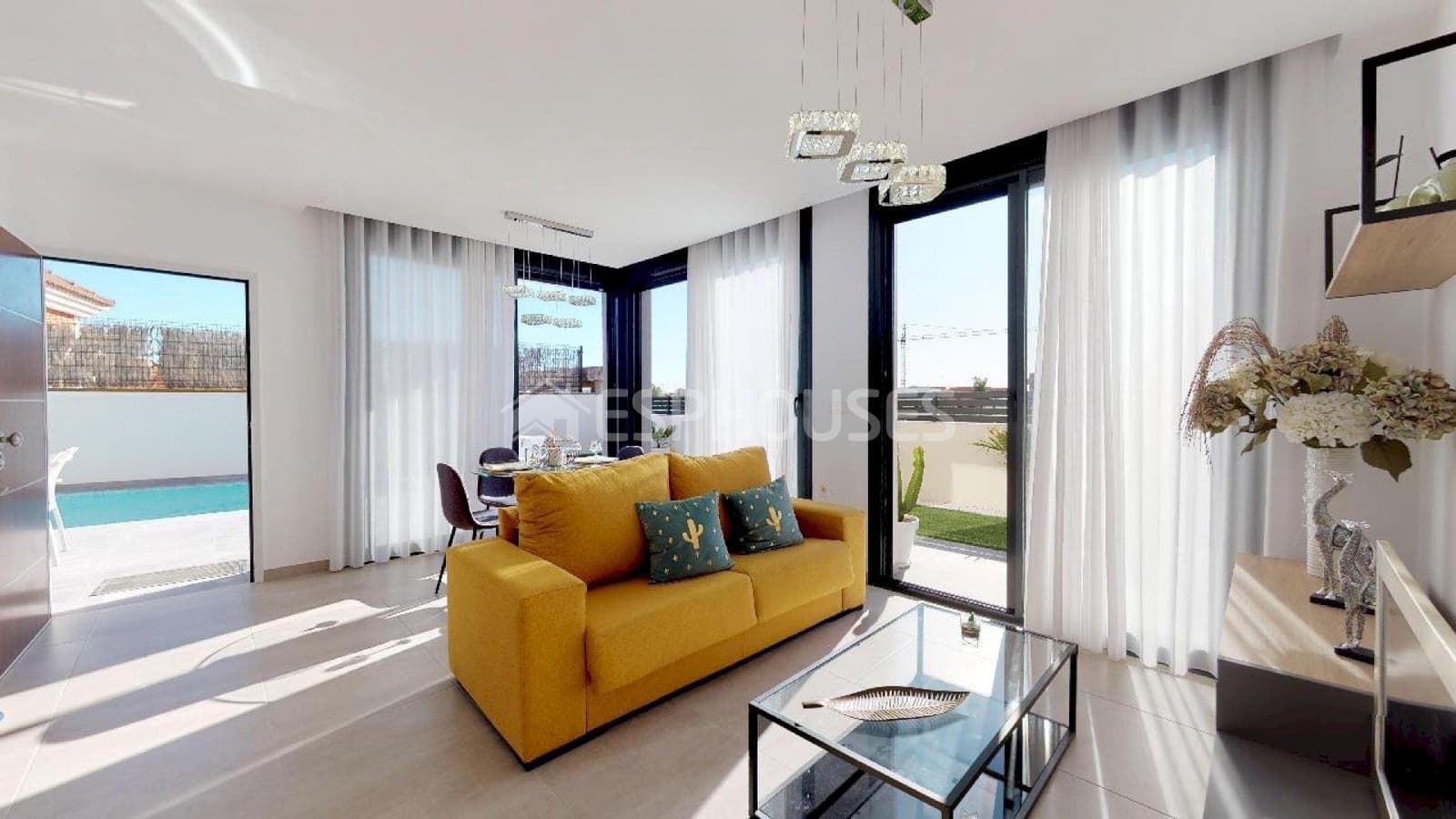 3 sypialnia Willa na sprzedaż w Los Montesinos z basenem garażem - 423 900 € (Ref: 9445136)