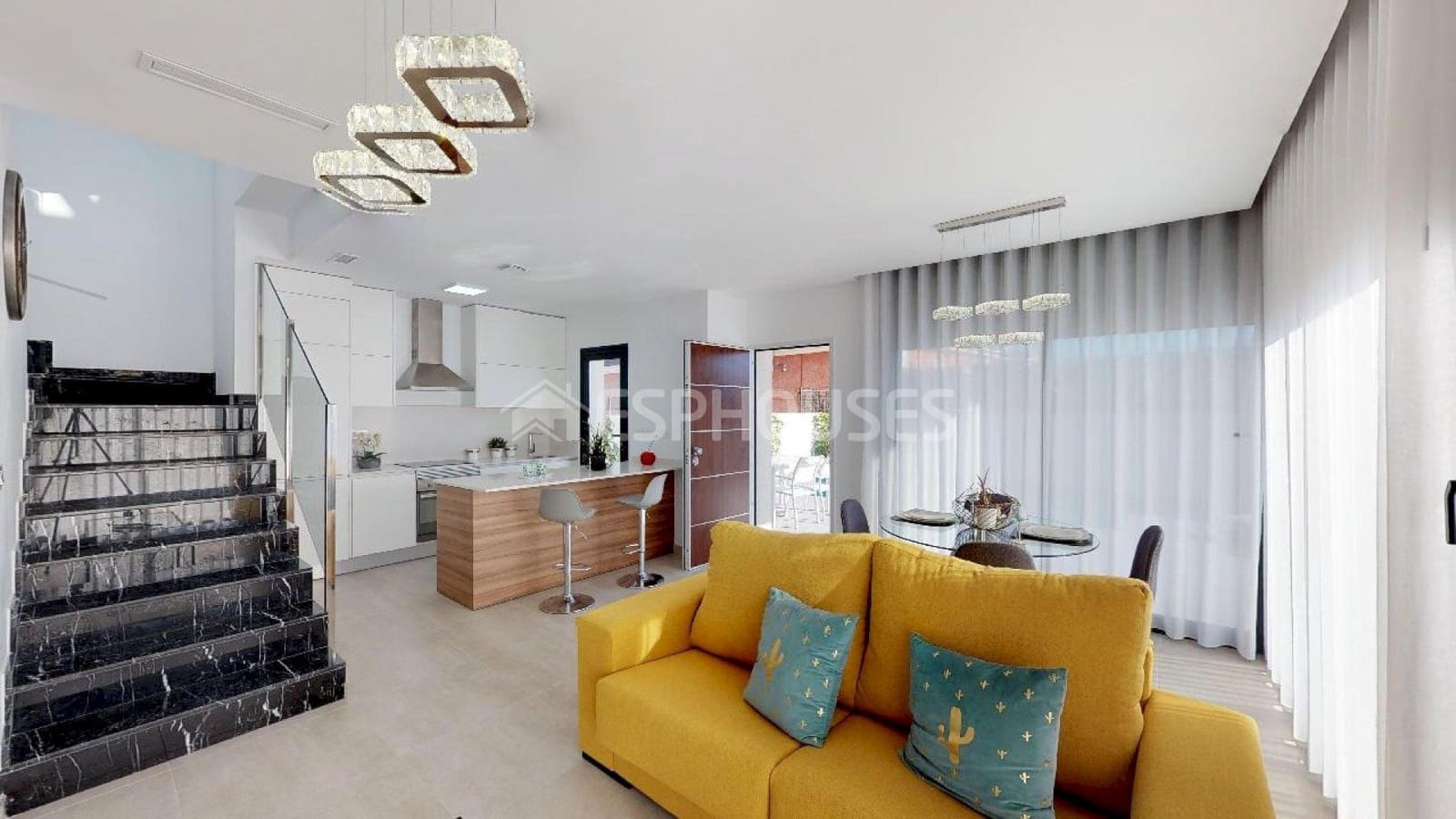 3 sypialnia Willa na sprzedaż w Los Montesinos z basenem garażem - 423 900 € (Ref: 9445136)