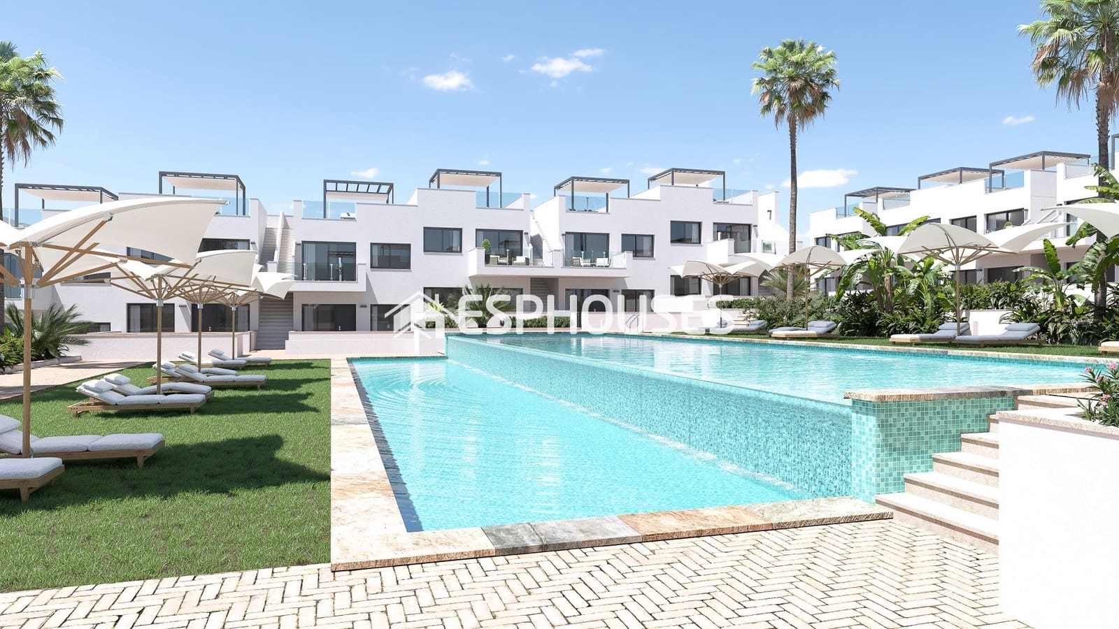Apartamento de 2 habitaciones en Torrevieja en venta con piscina - 299.900 € (Ref: 9445143)