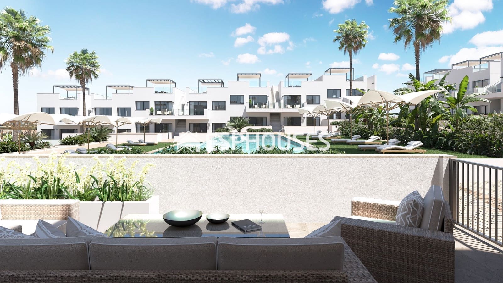 Apartamento de 2 habitaciones en Torrevieja en venta con piscina - 299.900 € (Ref: 9445143)