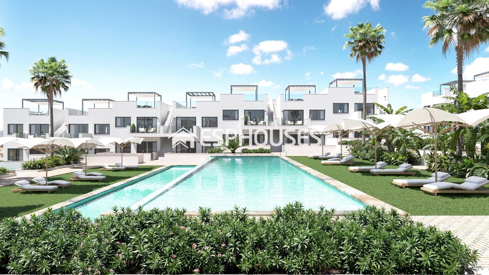 Apartamento de 2 habitaciones en Torrevieja en venta con piscina - 299.900 € (Ref: 9445143)