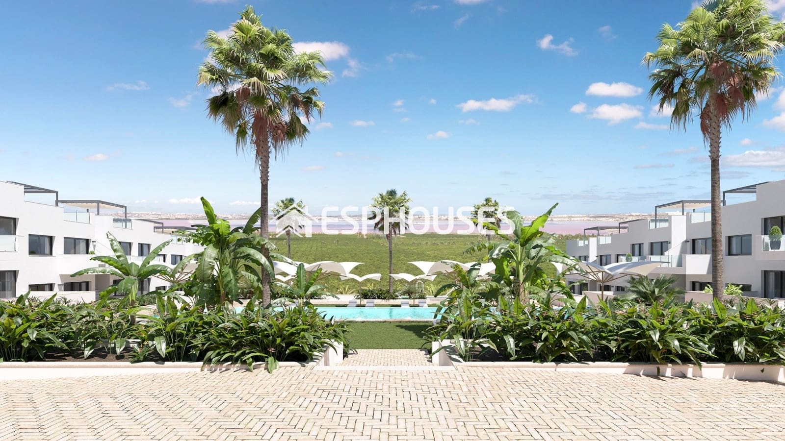 Apartamento de 2 habitaciones en Torrevieja en venta con piscina - 299.900 € (Ref: 9445143)