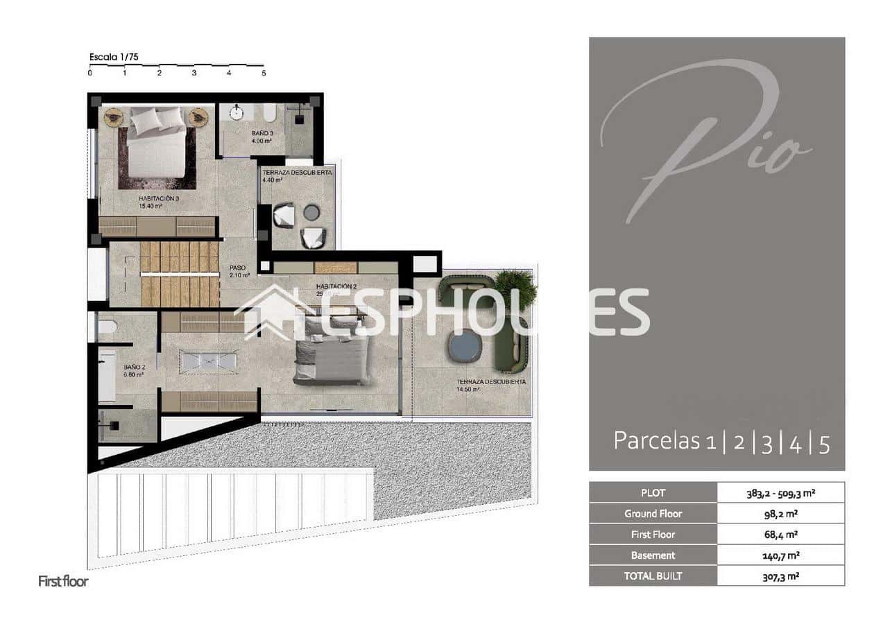 3 Zimmer Villa zu verkaufen in Polop mit Pool Garage - 820.000 € (Ref: 9445144)