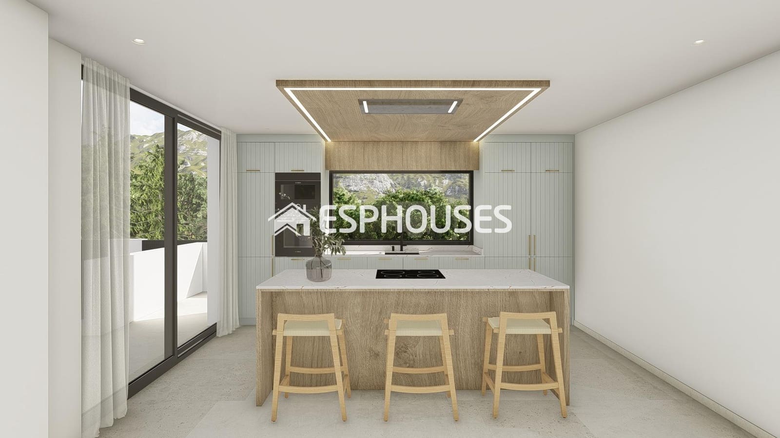 3 Zimmer Villa zu verkaufen in Polop mit Pool Garage - 820.000 € (Ref: 9445144)