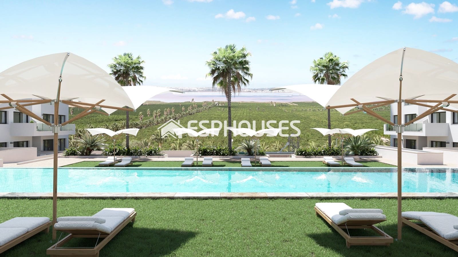 2 chambre Appartement à vendre à Los Balcones avec piscine - 329 900 € (Ref: 9445150)