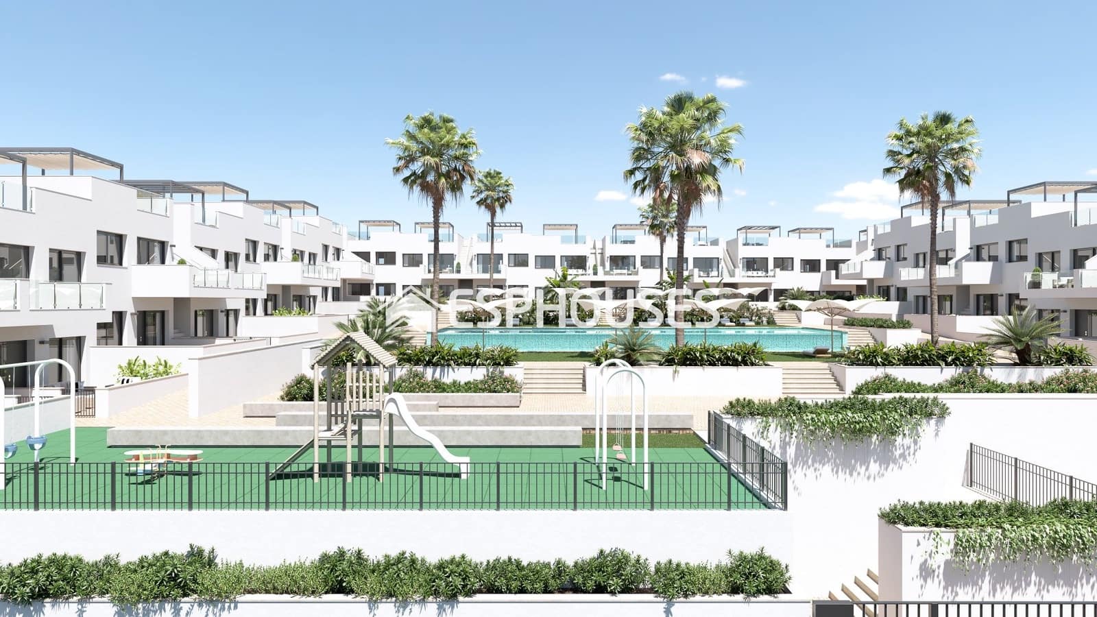 2 chambre Appartement à vendre à Los Balcones avec piscine - 329 900 € (Ref: 9445150)