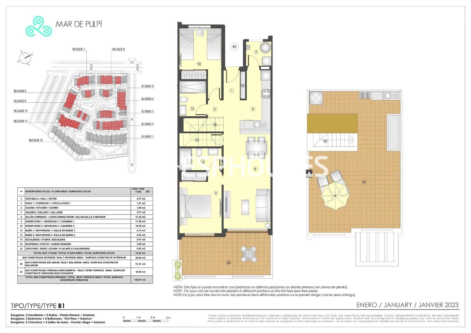 2 bedroom Apartment for sale in Pulpi with pool garage - € 255,000 (Ref: 9445156)