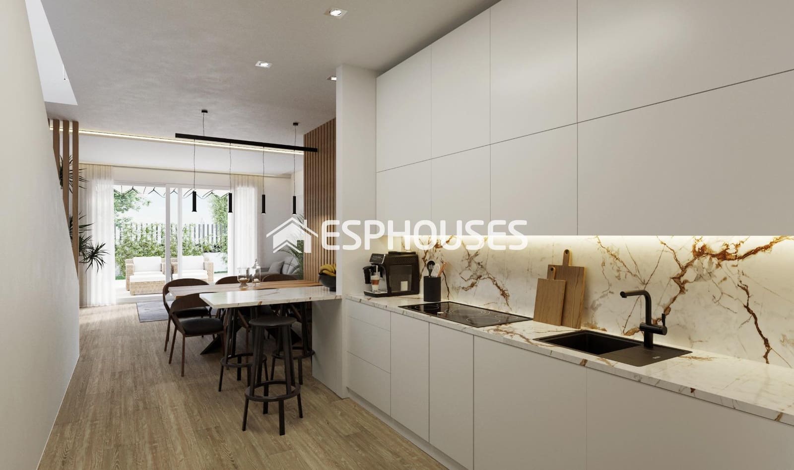 Chalet de 3 habitaciones en Hondón de las Nieves en venta con piscina garaje - 357.500 € (Ref: 9445165)