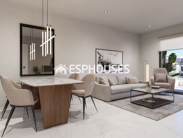 2 soveværelse Lejlighed til salg i El Chaparral - La Siesta - La Torreta, Torrevieja med swimmingpool garage - € 298.000 (Ref: 9445173)