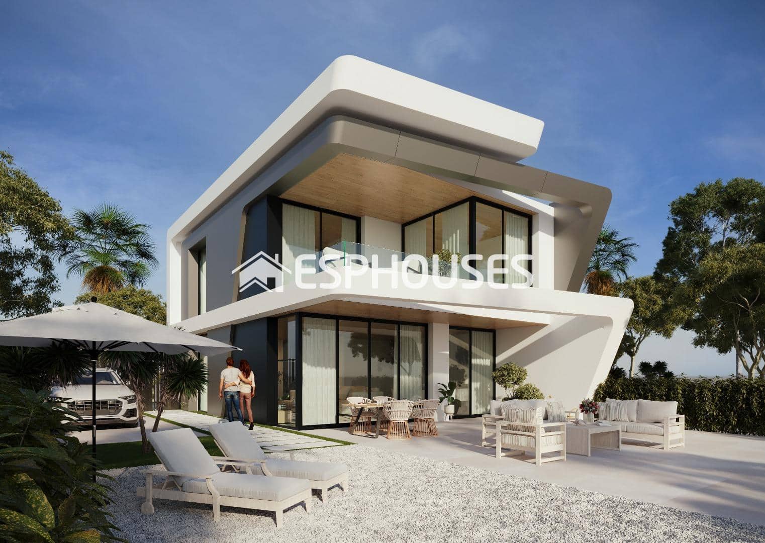 4 chambre Villa/Maison à vendre à Muchamiel / Mutxamel avec piscine garage - 650 000 € (Ref: 9445175)