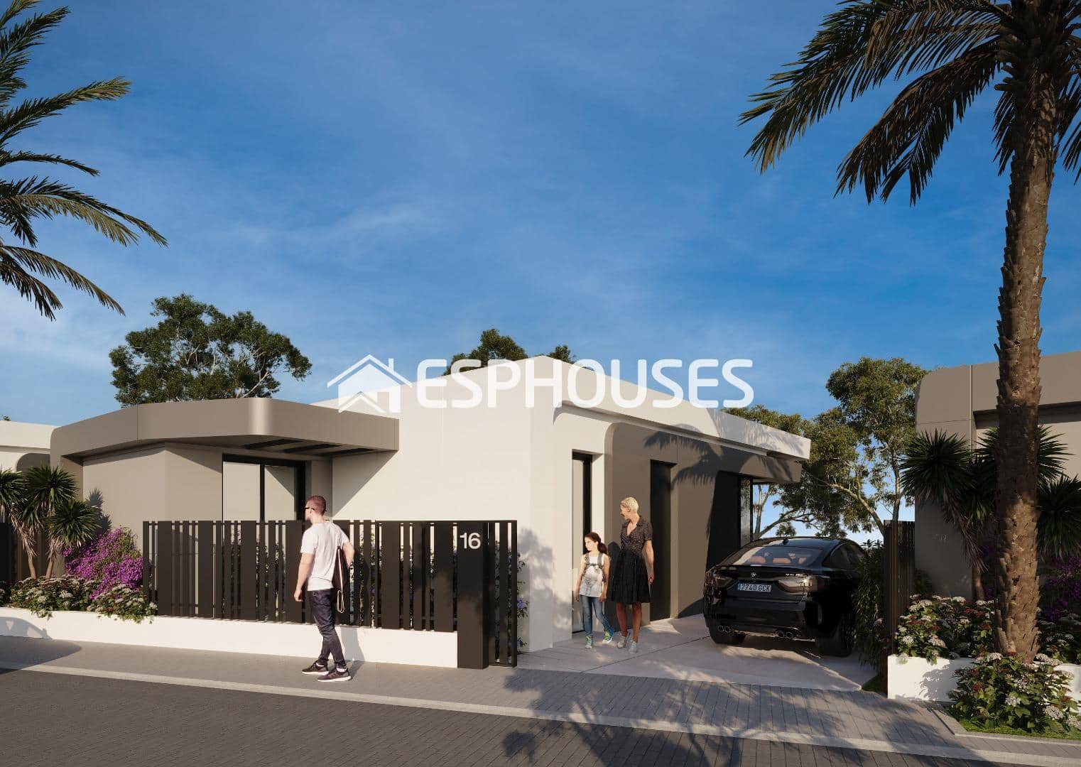 3 quarto Moradia para venda em Muchamiel / Mutxamel com piscina garagem - 460 000 € (Ref: 9445177)