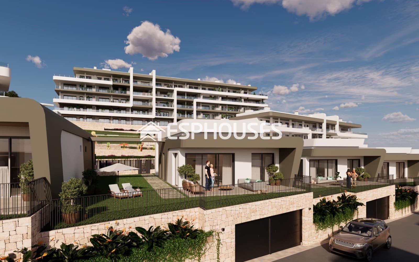 3 soverom Penthouse til salgs i Muchamiel / Mutxamel med svømmebasseng - € 460 000 (Ref: 9445177)