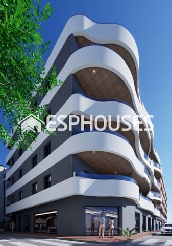 3 soveværelse Lejlighed til salg i Avenida Habaneras - Curva de Palangre, Torrevieja med swimmingpool - € 469.000 (Ref: 9445180)