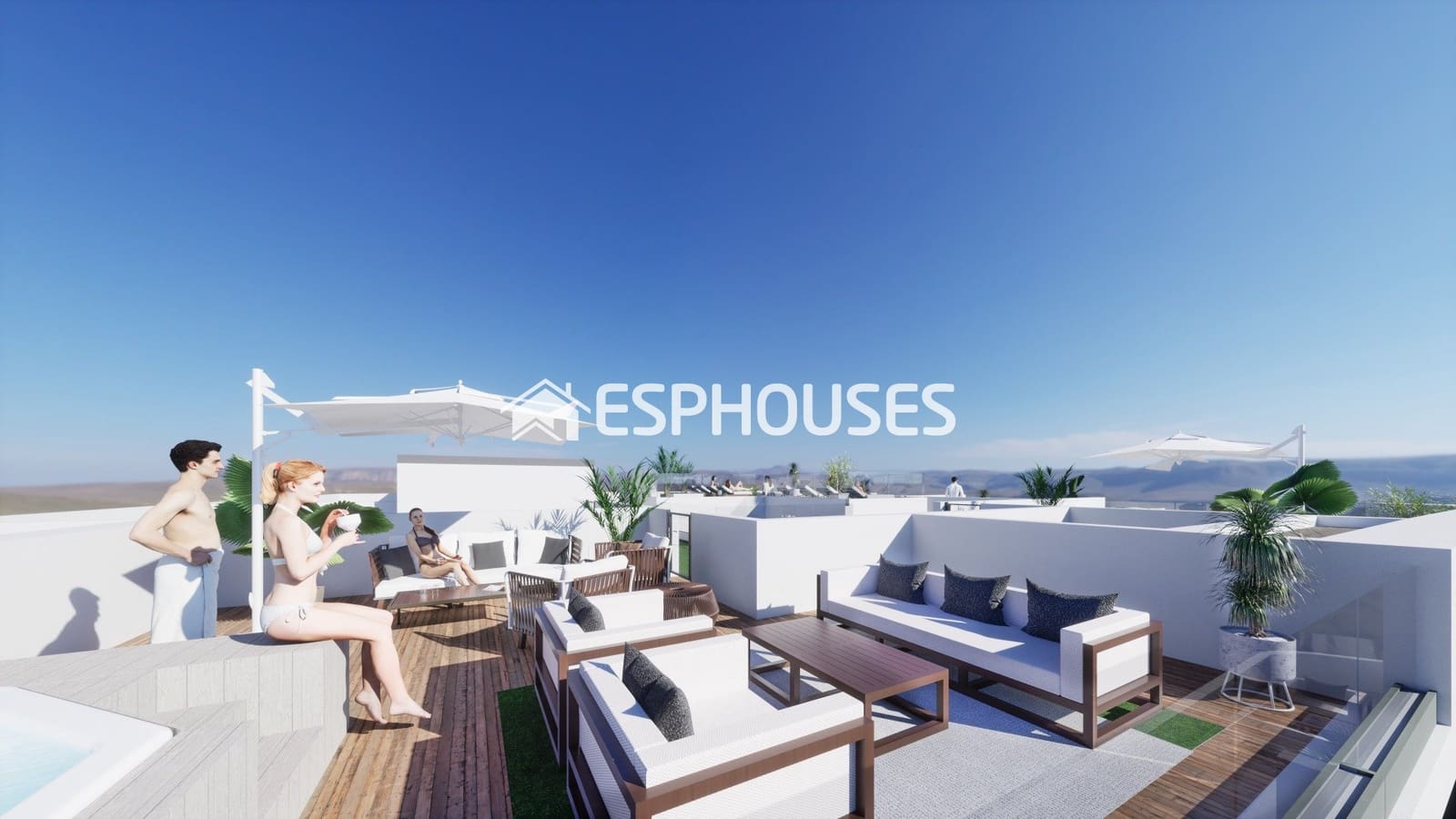 3 soveværelse Lejlighed til salg i Torrevieja med swimmingpool - € 469.000 (Ref: 9445180)