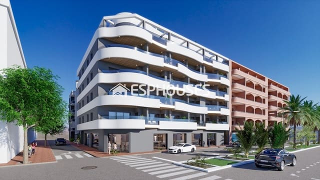 2 soveværelse Lejlighed til salg i Avenida Habaneras - Curva de Palangre, Torrevieja med swimmingpool - € 449.000 (Ref: 9445182)